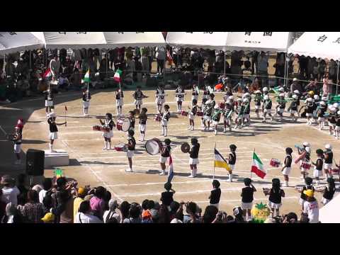 白鳥保育園　運動会2012(マーチング)