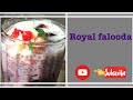 Falooda Ice-Cream Recipe/Royal Falooda/Homemade Resturant Style Falooda
