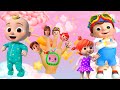 Figner Family Song Cocomelon🌈 Kids Learning With Cute Hand Game
