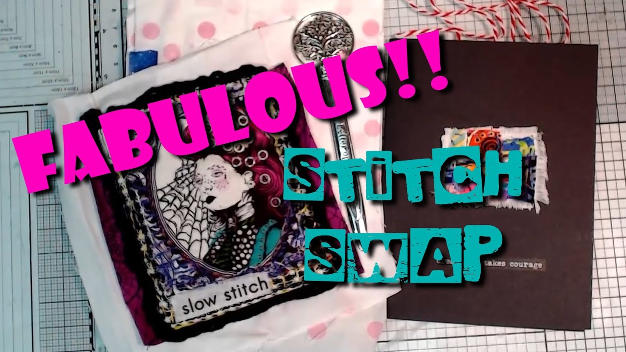 Bonus Stitchery Swap Square from FabulousJaxx - YouTube