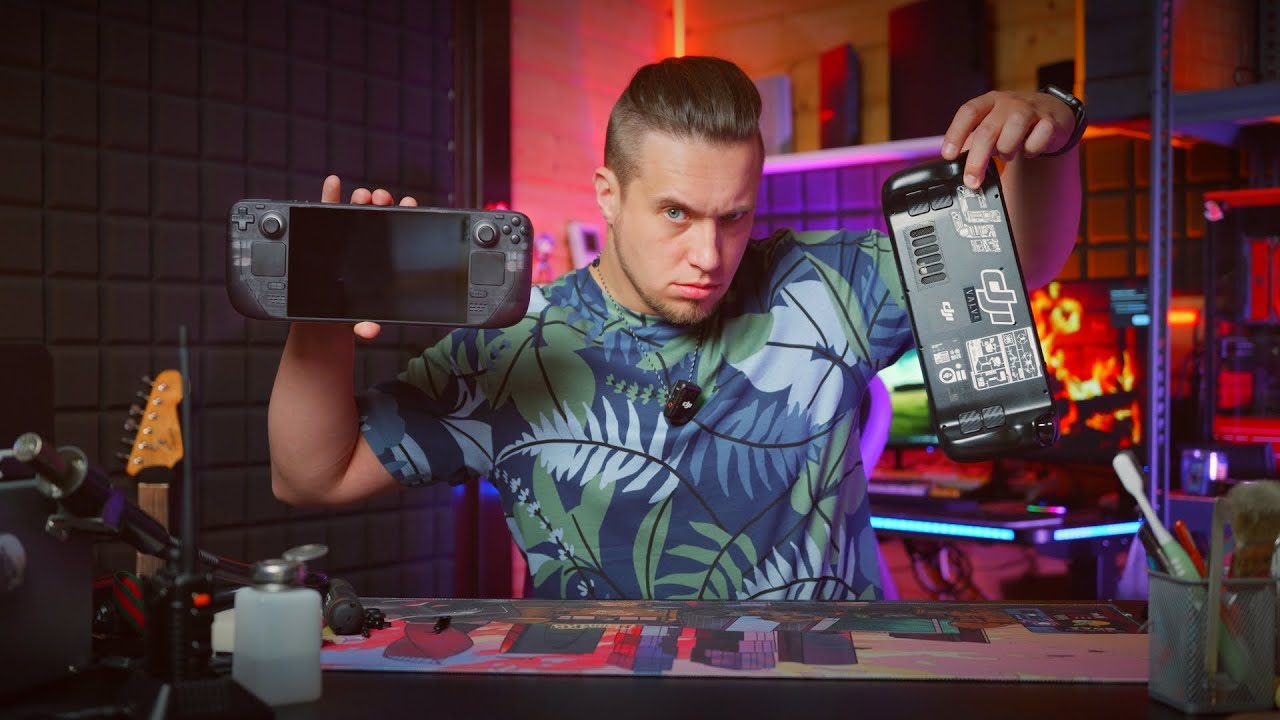 Купил на АВИТО убитый Steam Deck за 18 000 рублей и пересобрал его!