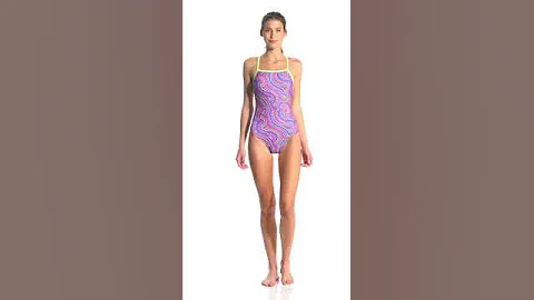 Speedo Women's Flipturns Printed Propel Back One Piece Swimsuit | SwimOutlet.com