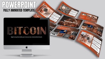 BITCOIN Animated SLIDE Presentation  ✔️ 🔥 PowerPoint Template