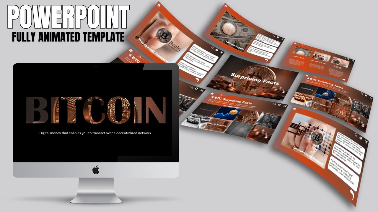 BITCOIN Animated SLIDE Presentation ️ 🔥 PowerPoint Template - YouTube