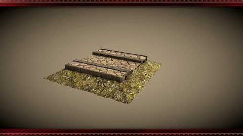 Time Lapse Video of an ancient Roman street | Built in Blender