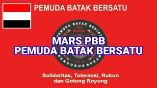 Mars Pemuda Batak Bersatu (PBB)