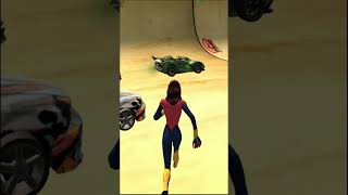 Super Hero Impossible Car Stunts Driving _ Android Gameplay #spiderman #car #shorts screenshot 2