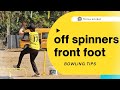 Off-Spinners, Stop This Mistake! ❌🔥 Fix Your Front Leg for More Spin!#thrivecricket #offspinbowling