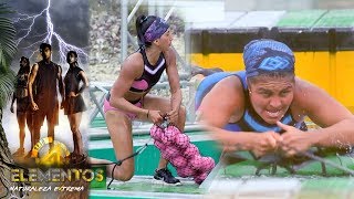 Semiramis Y Lolo Se Miden En La Pista De Agua Reto 4 Elementos, Segunda Temporada