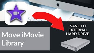 How to Move Your iMovie Library to an External Hard Drive to Free Up Space | Step By Step | Giveaway