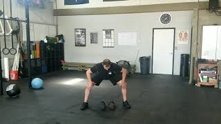 Double Dumbbell Sumo Deadlift