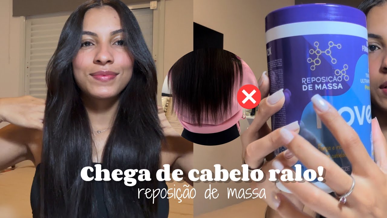 ENCORPA FIOS COM REPOSIÇÃO DE MASSA ✨ cabelo cheio e com volume