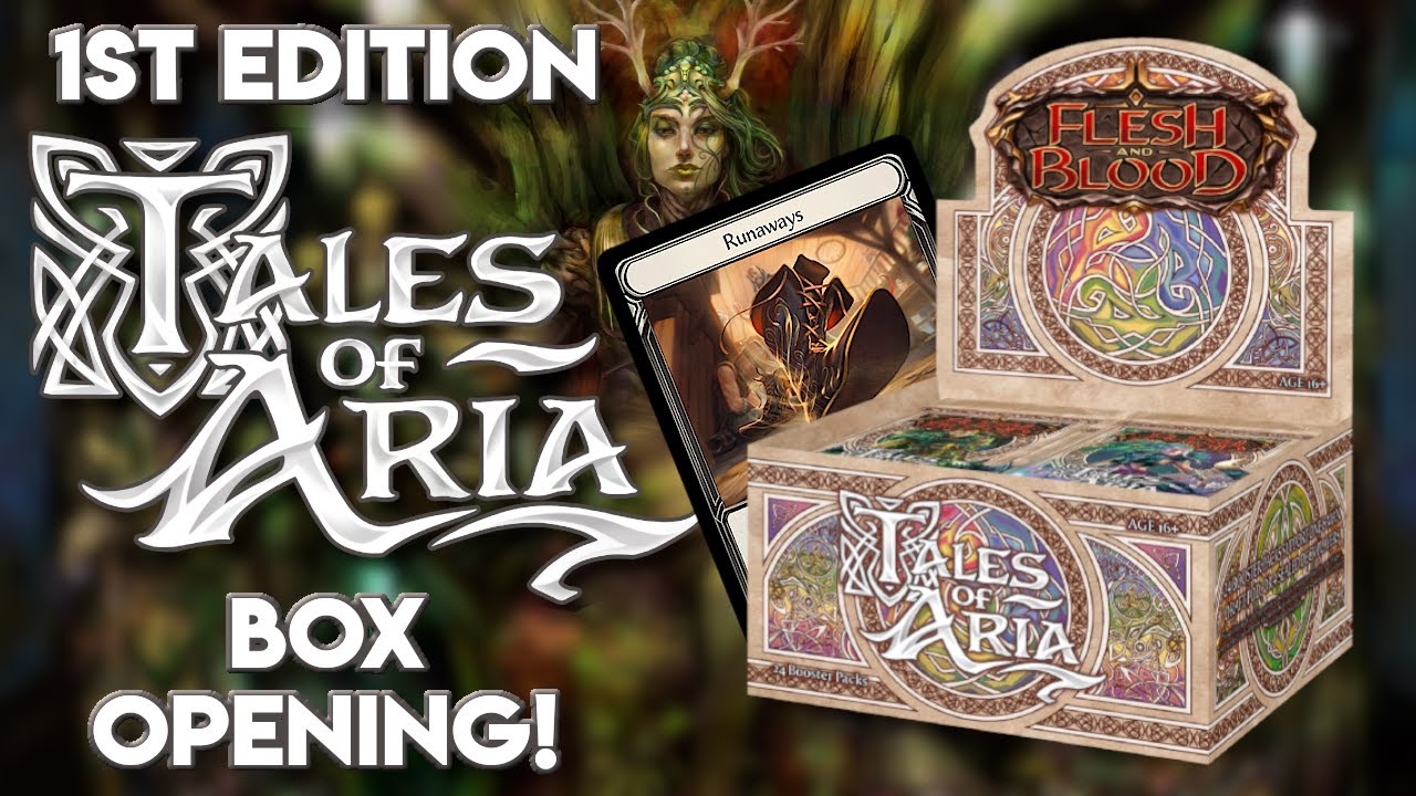 YOU WERE RIGHT! | Flesh and Blood TALES OF ARIA 1st Edition Booster Unboxing