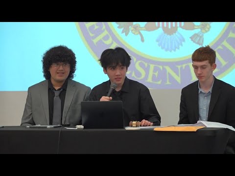 Democracy In Practice: Students Hold 'mock Congress,' Step Into Lawmakers' Roles