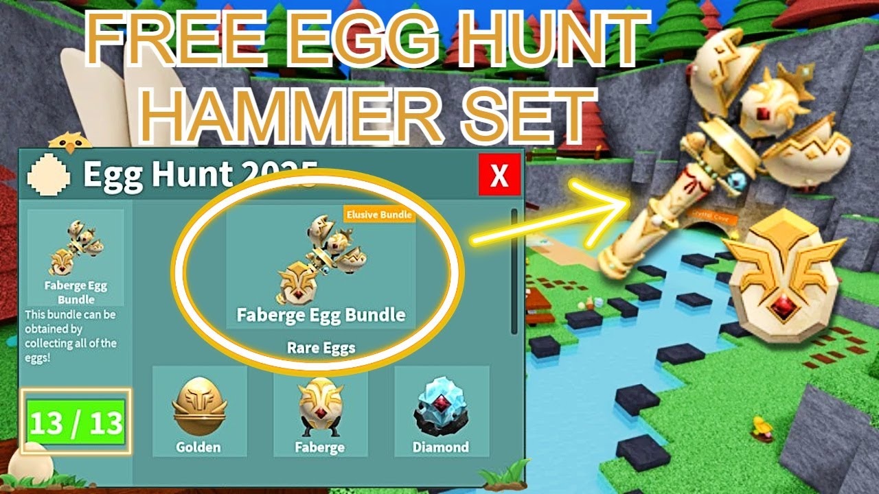 Completing the 🐣 Easter Egg Hunt 🐇 in Flee the Facility 🔨 ! [Roblox]