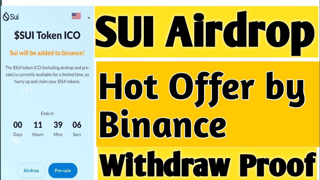 Sui Airdrop Hot♥️ offer by Binance - YouTube