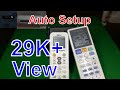 How to Auto Setup Chunghop 1000 in 1 Universal AC Remote