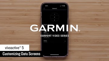 Garmin Support | vívoactive® 5 Series | Customizing Data Fields