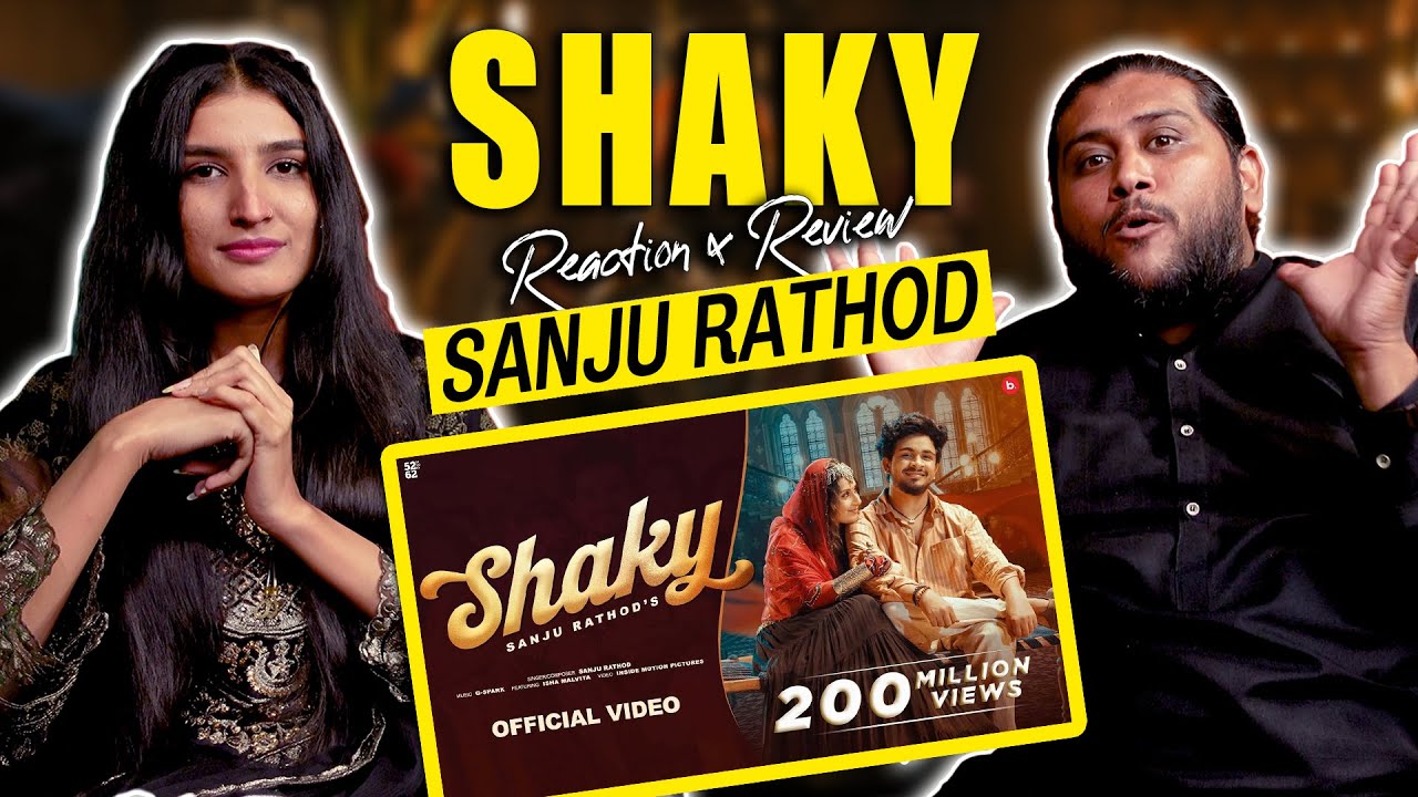 SHAKY ( Sanju Rathod ) REACTION | Isha Malviya | G-Spark | Pakistani Reacts