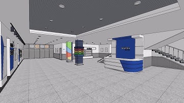 sketchup animation 190506 lobby