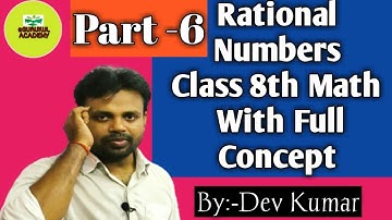 #Rational number | Class 8 | Rs aggarwal Ex-1c | NCERT | Maths | Chapter 1 |