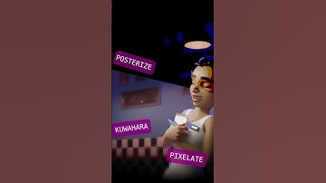 Blender Compositing Filters Compared - Stylized Animation Side-by-Side #b3d