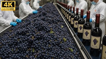 Inside a Modern Grapes Factory: From Farm to Pasteurized Juice (Full Process)