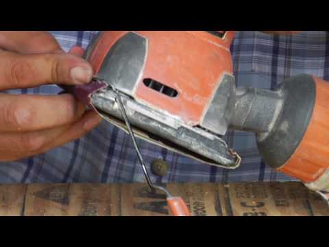 Home Repair & Maintenance Tips : Operating an Orbital Sander