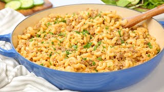 Homemade Hamburger Helper | One Pot 30 Minute Weeknight Dinner