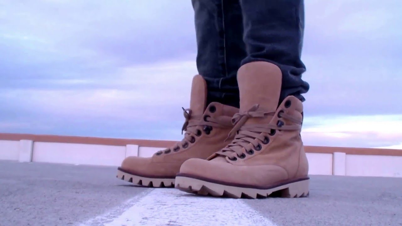 Represent Clo - Delta Military Boot - On Feet - YouTube