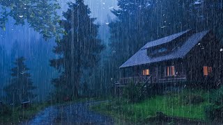 Gentle Night RAIN - Rain Sounds For Sleeping - Thunderstorm Sounds, Relax, Study, ASMR screenshot 3