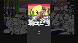 fox color by number screenshot 2