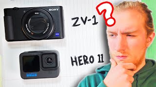 SONY ZV-1 vs GOPRO HERO11! Which is the BEST CAMERA?
