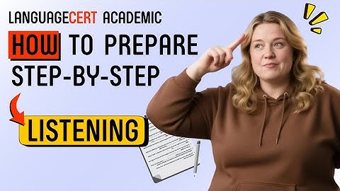 LanguageCert Academic Online Test Listening | How to Prepare Step-by-Step EP01
