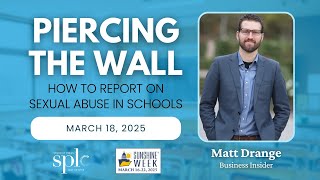 Piercing the Wall: How to report on sexual abuse in schools