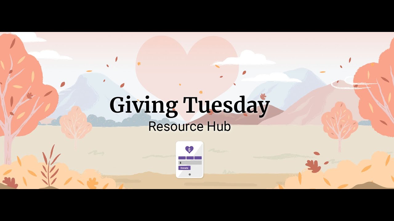 Giving Tuesday Donation Forms - YouTube
