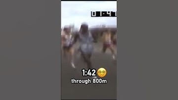 THE FASTEST MILE EVER RUN ON VIDEO 🏆😳🔥