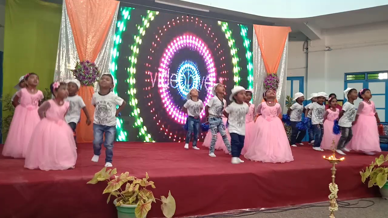 Kindergarten Graduation Day Celebration - LKG Kids Dance - YouTube