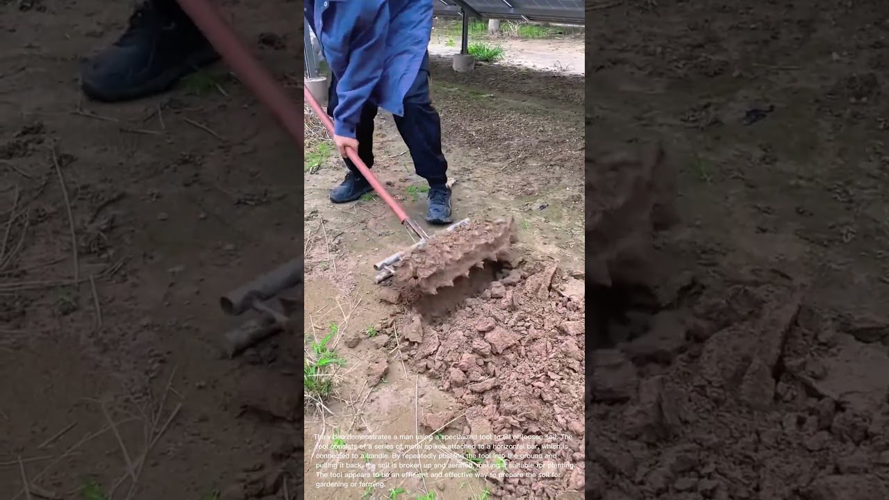 Efficient Soil Tilling: A Simple and Effective Garden Tool
