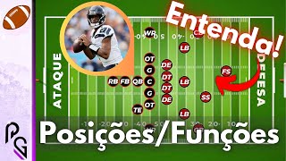 GUIA: FUTEBOL AMERICANO - Posições/Funções dos jogadores