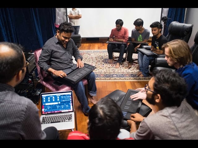 A.R. Rahman's KM Music Conservatory - Making Music on the Seaboard RISE class=