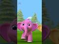 Ek Mota Hathi 3D Rhyme In Hindi, एक मोटा हाथी, Kindergarten Song #preschoollearning #shorts #viral