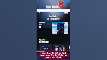 How to Set Up & Fund Ronin Wallet (Fast & Easy!)