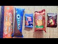 Satisfying video l ASMR cream 4 fun OREO Good Day bisky bitse Dark Fantasy 🍪🍪 unboxing 🍪