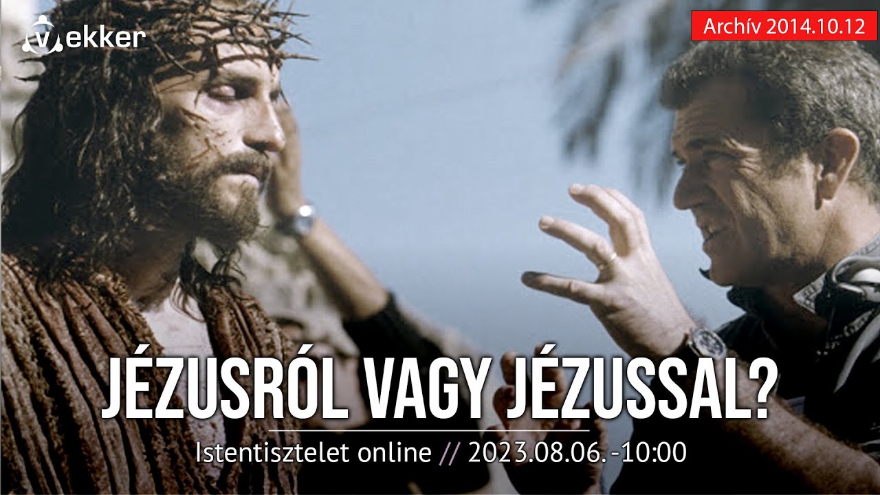 MIÉRT NEM ÉLVEZIK SOKAN A KERESZTÉNYSÉGET? - Fóris Tamás