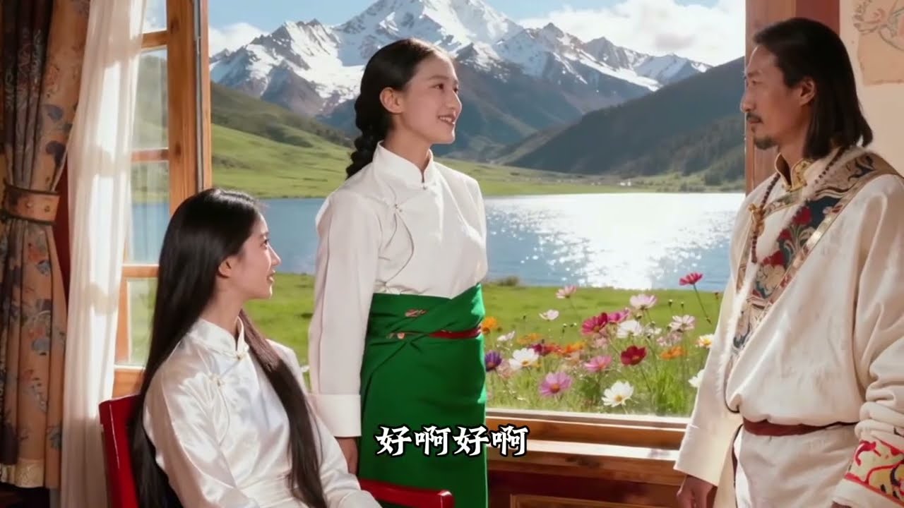 月光传奇故事音乐剧三部曲：三生三世情缘！第一世雪域情缘！第十幕！第四景！          