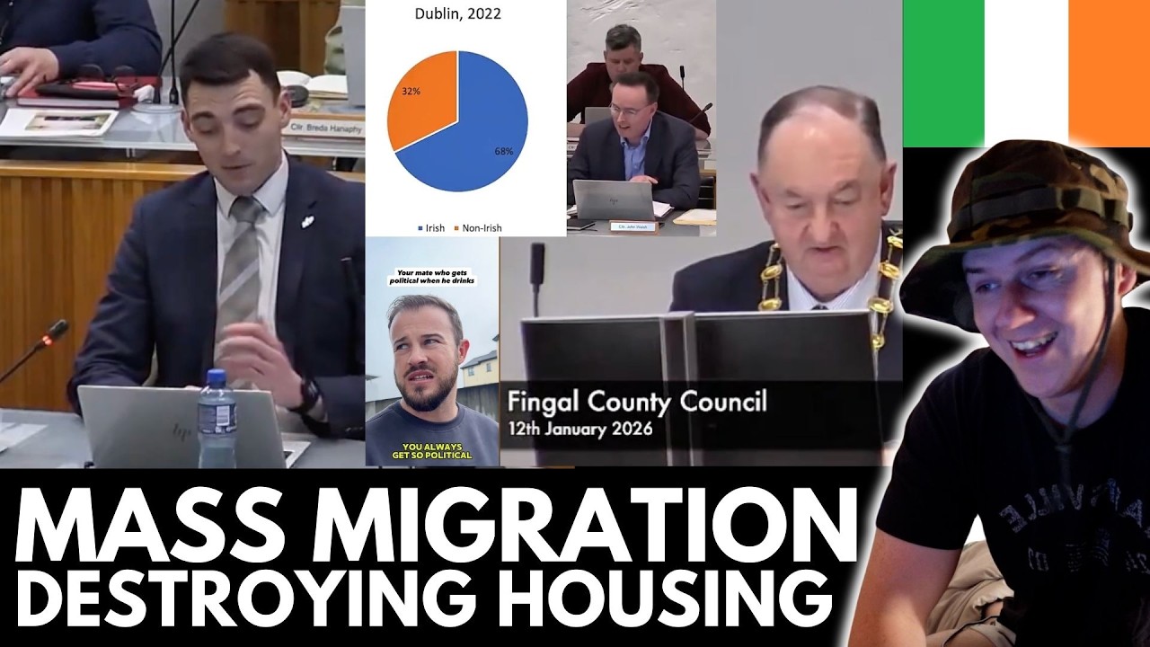Irish Councillor Quinlan EXPOSES Mass Immigration!