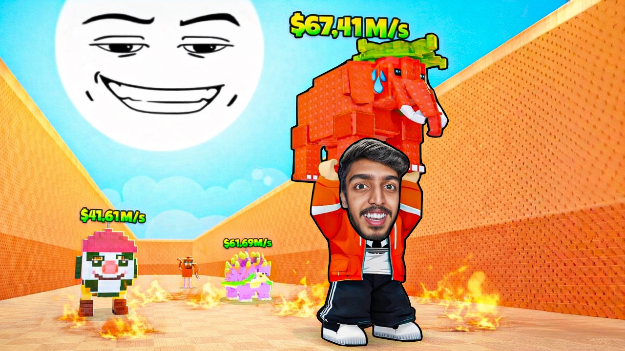 Roblox SURVIVE Heat FOR BRAINROTS..🥵