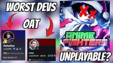 Anime Fighters Christmas Update is Embarrassing