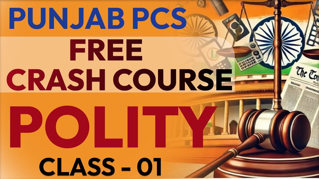 PCS FREE CRASH COURSE|| POLITY  Class 1|| PCS 2025|| || 97059-00003